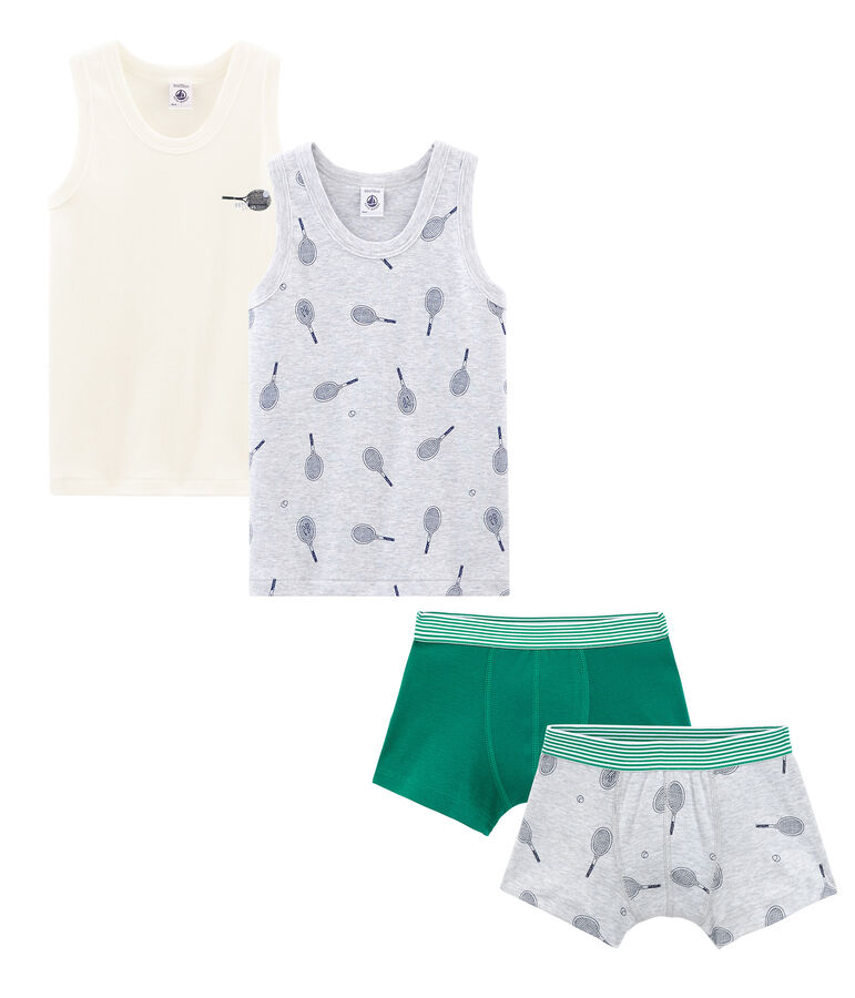 Lot de sous-v&ecirc;tement gar&ccedil;on multicouleur