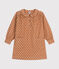 Robe manches longues en velours fleurie enfant fille SIENNA/ MULTICO