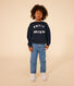 Sweatshirt en molleton enfant