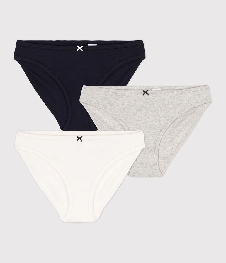 Lot 3 culottes en coton Femme variante 1