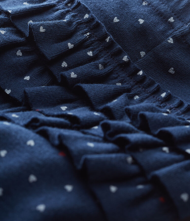 Legging b&eacute;b&eacute; fille imprim&eacute; bleu/multicouleur