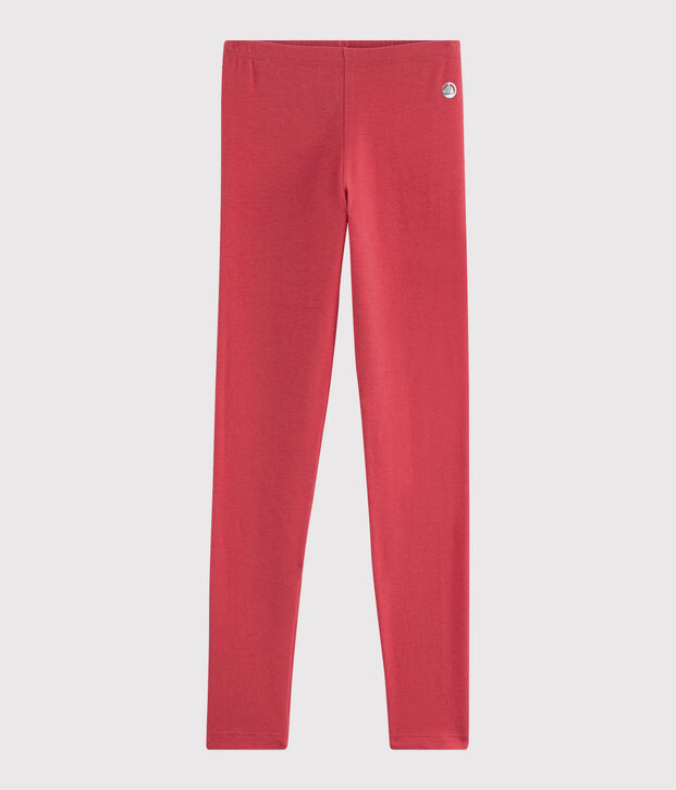 Legging en jersey enfant fille rose