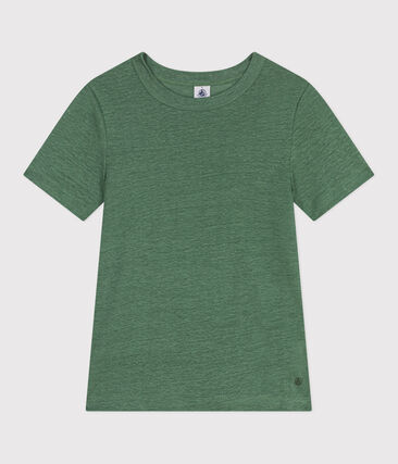 Tee-shirt Femme à manches courtes en lin