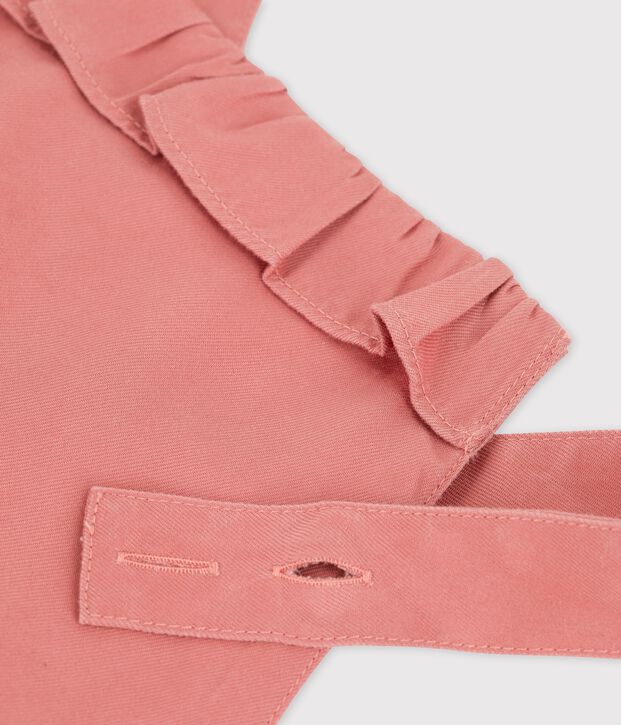 Combishort en lyocell enfant fille rose