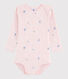 Body manches longues bébé fille