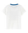 Tee-shirt à manches courtes enfant garçon blanc MARSHMALLOW