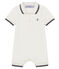 Combicourt polo bébé garçon blanc MARSHMALLOW