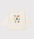 Tee-shirt manches longues en tubique bébé