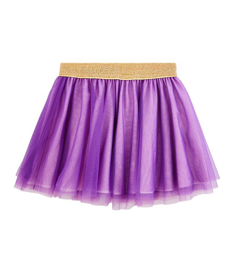 Jupe enfant fille violet