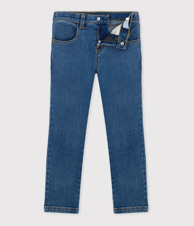 Pantalon slim en denim enfant fille bleu