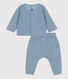 Ensemble rayé en tubique bébé