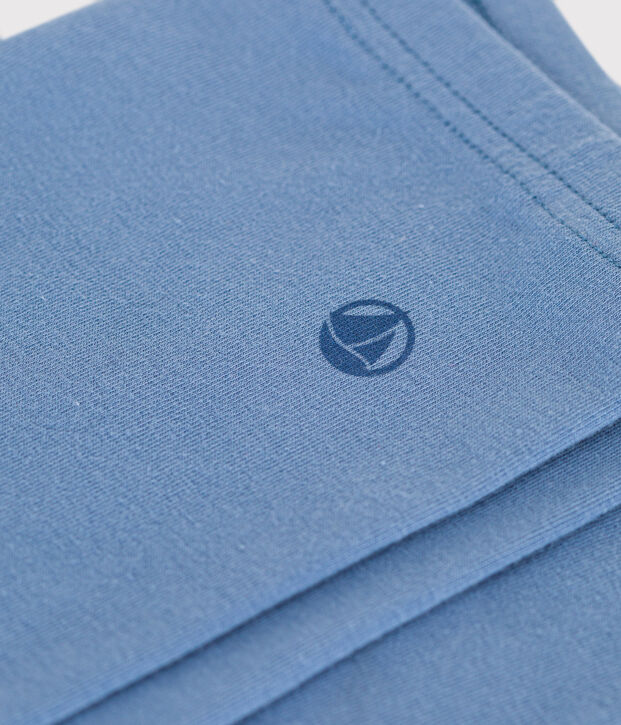 Legging en jersey &eacute;lasthanne enfant fille bleu