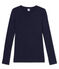 Tee shirt femme manches longues bleu SMOKING