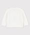 Pull marin avec motif ancre bébé blanc MARSHMALLOW/ HERBIER