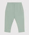Pantalon en molleton bébé vert HERBIER