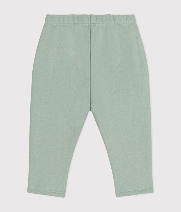 Pantalon en molleton b&eacute;b&eacute; vert