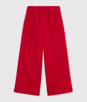 Pantalon de jogging wide leg enfant en coton