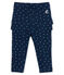 Legging bébé fille imprimé bleu HADDOCK/blanc MULTICO