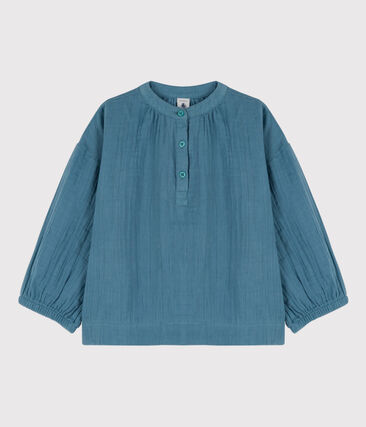 Blouse en gaze de coton enfant fille