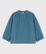 Blouse en gaze de coton enfant fille