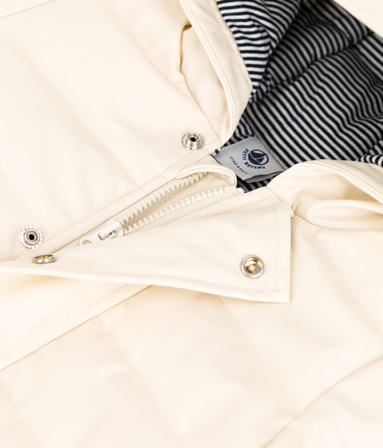 Doudoune recycl&eacute;e b&eacute;b&eacute; &eacute;cru AVALANCHE