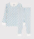 Pyjama imprimé fleurs graphique en coton enfant