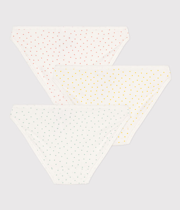 Lot 3 culottes en coton Femme multicouleur