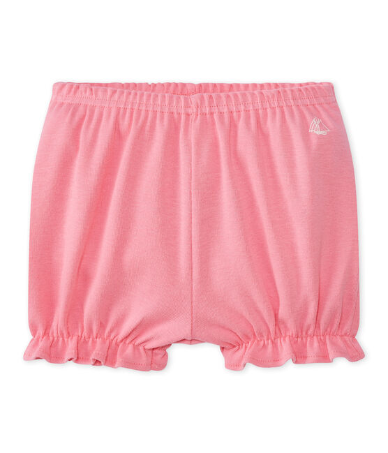 Culotte bloomer bébé fille rose PETAL