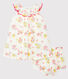 Robe et bloomer bébé fille imprimés