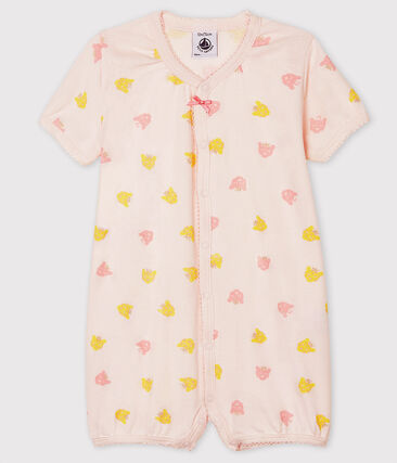 PETIT BATEAU - Combicourt bébé fille en côte