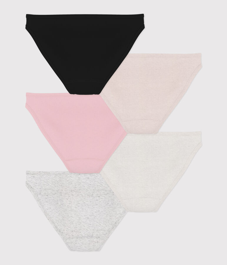 Semainier 5 culottes en coton fin Femme Variante 3 PACK