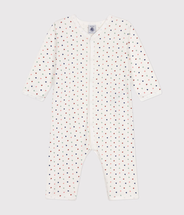 Pyjama sans pieds en coton b&eacute;b&eacute; bleu/bleu