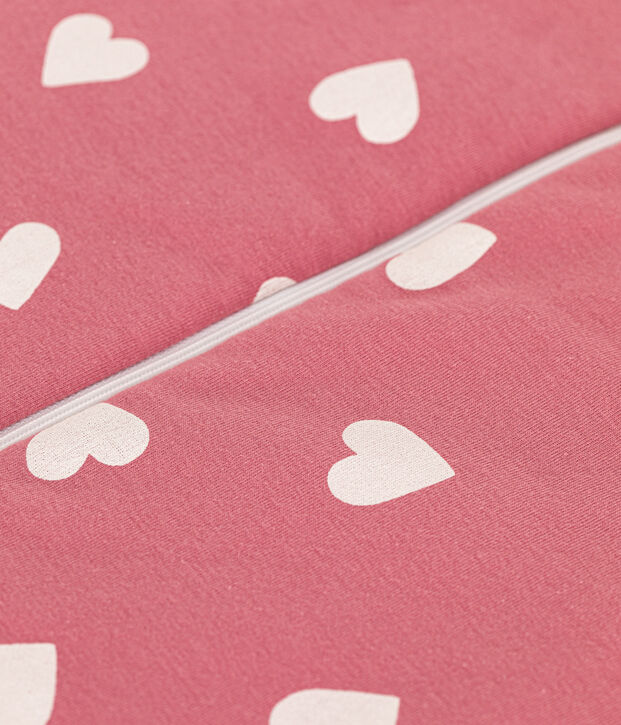 Gigoteuse en coton b&eacute;b&eacute; TOG 2,5 rose/&eacute;cru