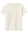 T-shirt garçon à col tunisien blanc MARSHMALLOW