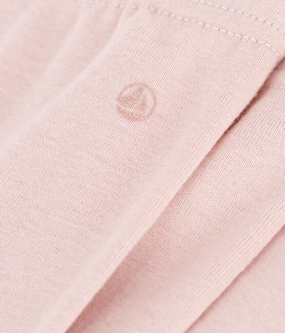 Legging en coton bébé rose SALINE