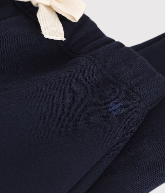 Pantalon en molleton bébé bleu SMOKING