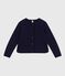 Cardigan femme en coton uni SOIR