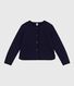 Cardigan femme en coton uni