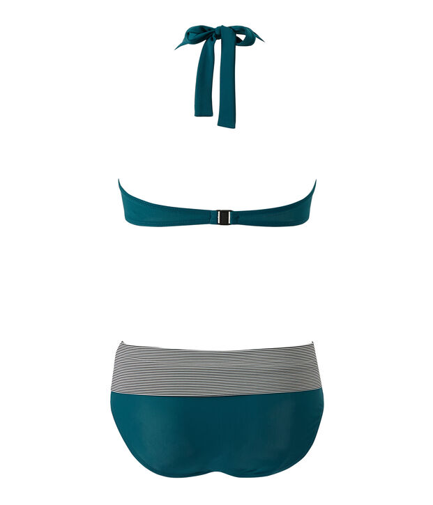 Maillot de bain 2 pi&egrave;ces femme vert Rivage