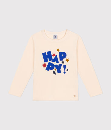 Tee-shirt manches longues en jersey fin enfant garçon
