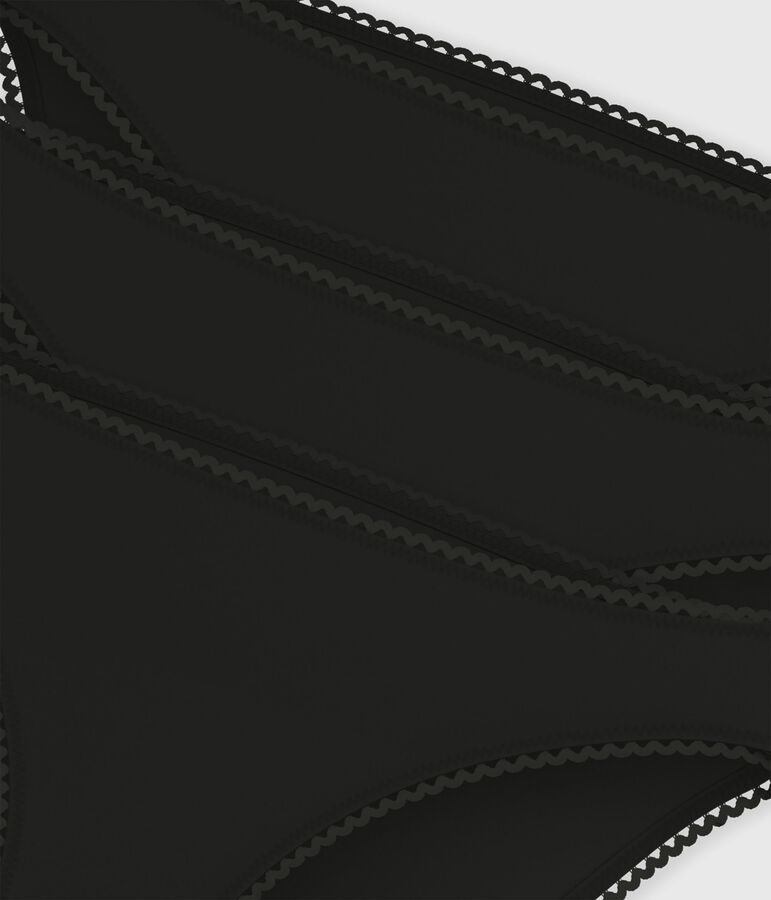 Lot de culottes femme en coton et &eacute;lasthanne variante 2