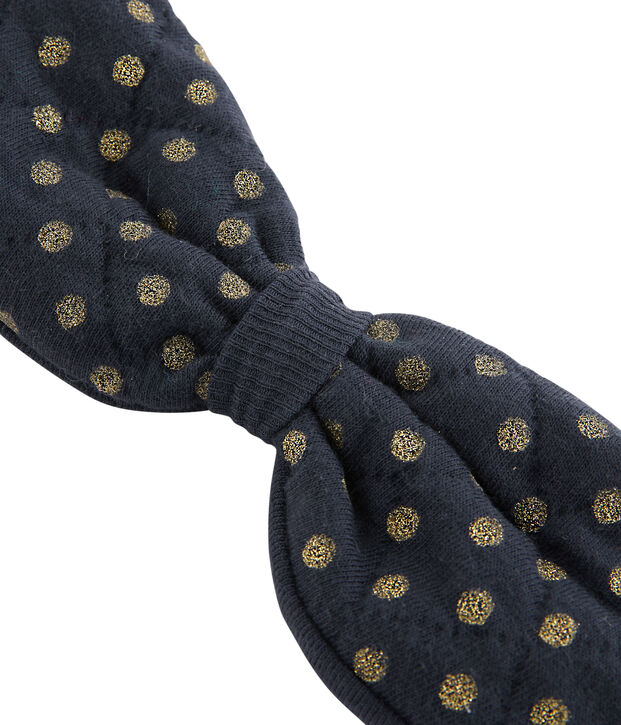 Bandeau b&eacute;b&eacute; fille bleu/jaune
