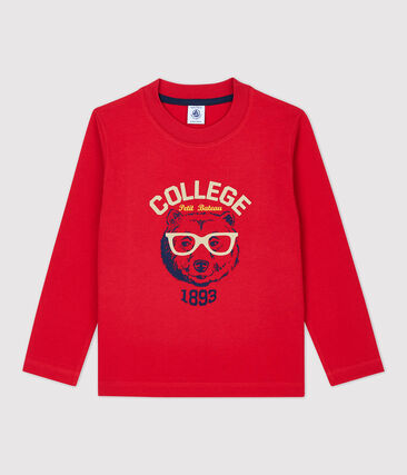 PETIT BATEAU - Tee-shirt manches longues en coton enfant garçon