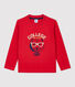 Tee-shirt manches longues en coton enfant garçon