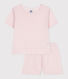 Pyjama short enfant en coton