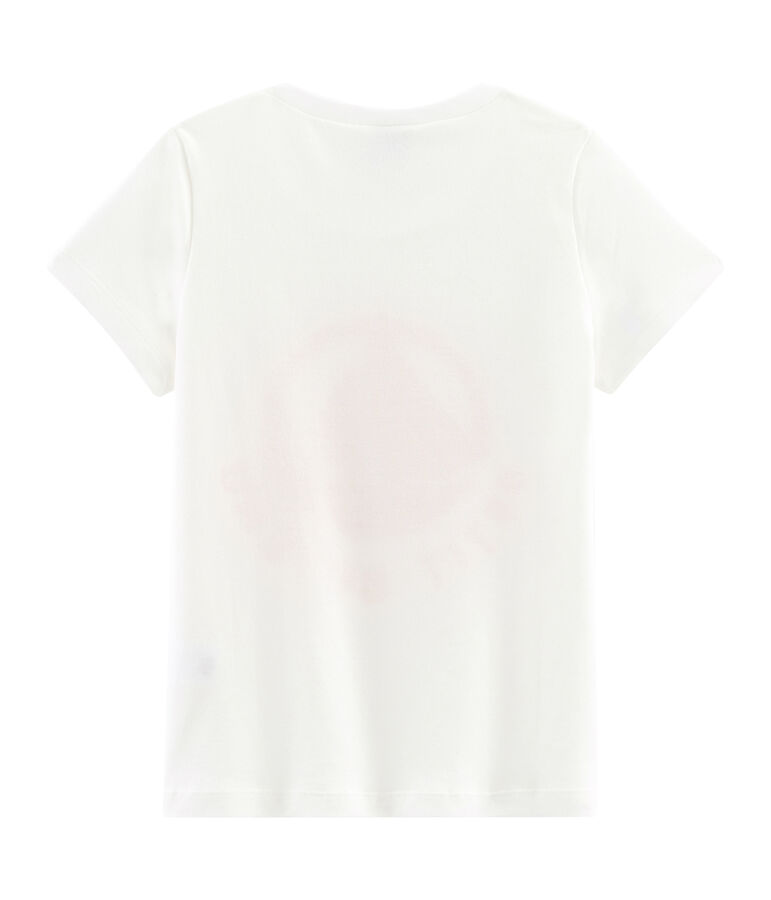 Tee-shirt logo enfant blanc MARSHMALLOW
