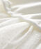 Robe manches longues bébé fille blanc MARSHMALLOW