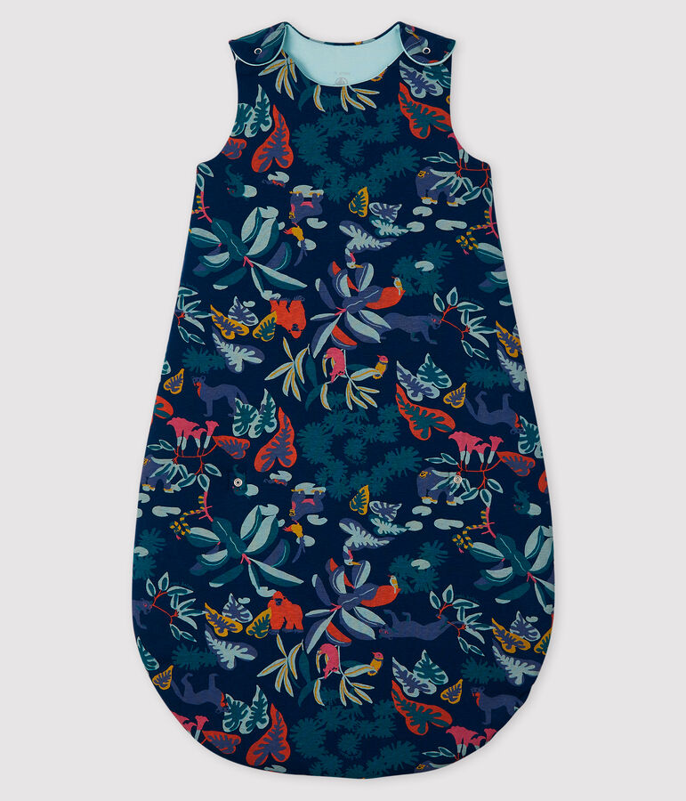 Gigoteuse pocketable b&eacute;b&eacute; bleu MEDIEVAL/blanc MULTICO