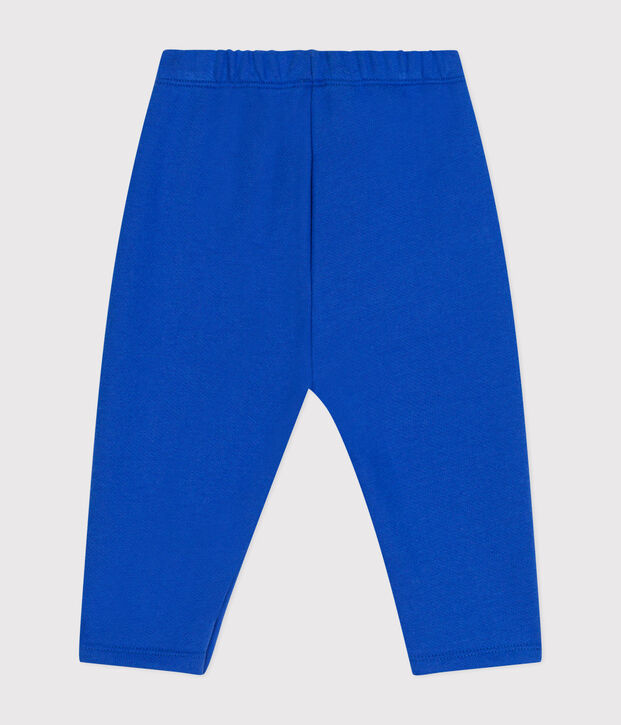 Pantalon en molleton b&eacute;b&eacute; bleu