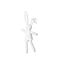 Doudou lapin blanc Ecume